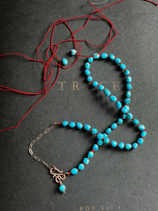 Knotted Bluebird Beads - Threads Of Identity Collection