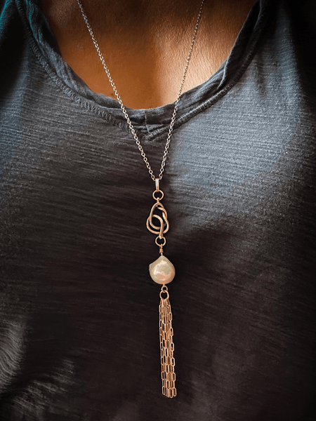 Snake, Pearl & Tassel - The Snake Charmer Collection