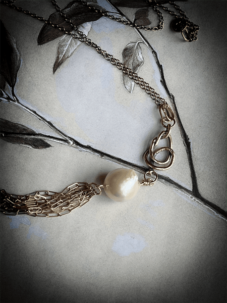 Snake, Pearl & Tassel - The Snake Charmer Collection