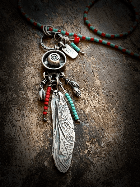 Snail & Dragonfly Dreamcatcher - Threads Of Identity Collection