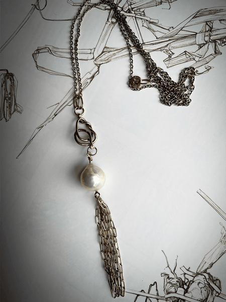 Snake, Pearl & Tassel - The Snake Charmer Collection