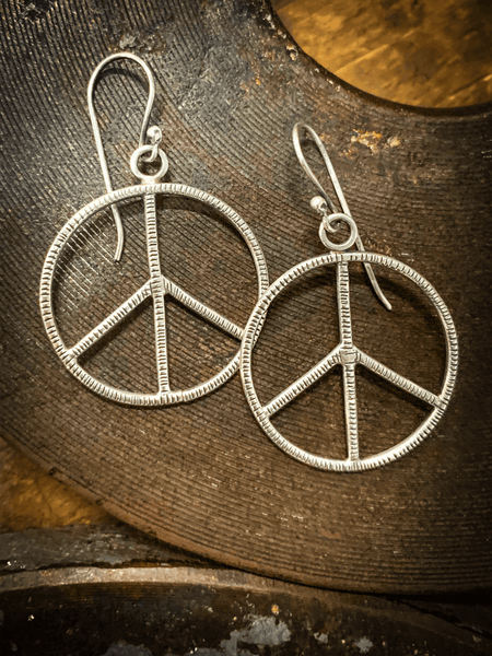 Peace Earrings – made to order