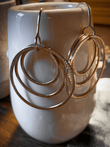 Ripple Earrings Style A – made to order