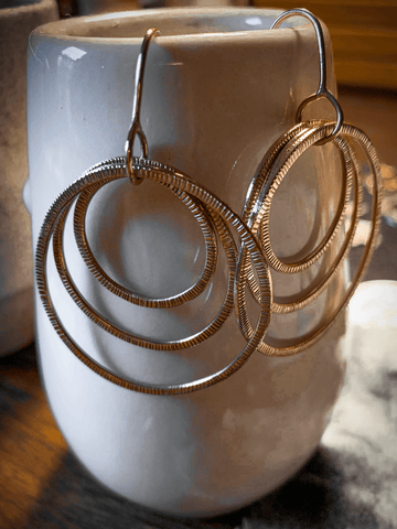 Ripple Earrings Style A – made to order