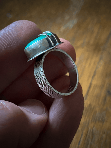 Little Fang Chrysoprase Ring